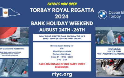 Torbay Royal Regatta 24-26th August