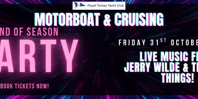 Motorboat & Cruising End of Season Party