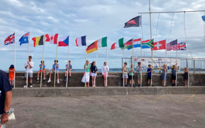 World Championships Set Sail in Torbay with Colourful Junior Sailor Welcome