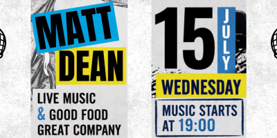 BBQ & Live music – Wednesday 15th July